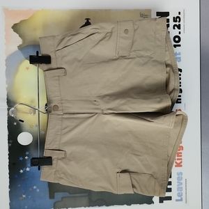Tan L.L. Bean Camp Shorts